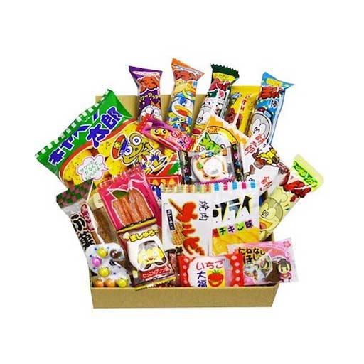 Japanese Candy Assortment 30pcs , Full of Dagashi. Tonosama Candy